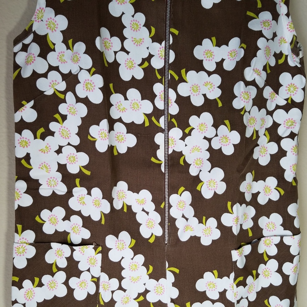 Scooter Shift Vintage Mod Retro Romper & Earrings - image 5